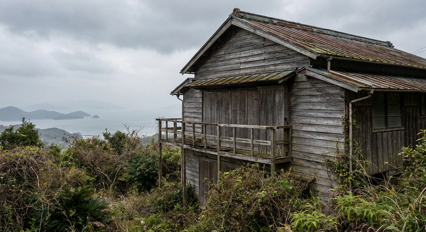P02 小豆島 山の上古家
